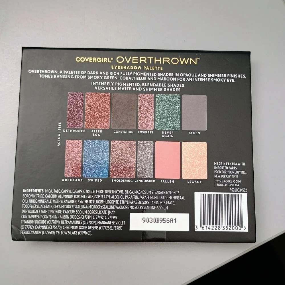 COVERGIRL Overthrown Eyeshadow Palette